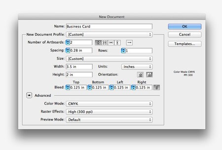 كيفية تصميم بطاقة عمل جاهزة للطباعة ومقطعة باستخدام Adobe Illustrator و Adobe Illustrator و Hsoub Academy