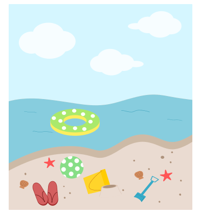 كيف نرسم شاطئ بحر في برنامج Inkscape إنكسكيب أكاديمية حسوب
