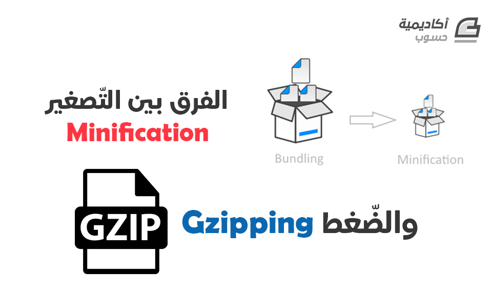 مزيد من المعلومات حول "الفرق بين الضغط (Gzipping) والتصغير (Minification)"