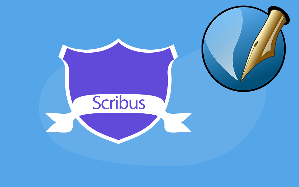 مزيد من المعلومات حول "كيفية إنشاء شارة تقليدية ذات شريط في برنامج سكريبوس Scribus"