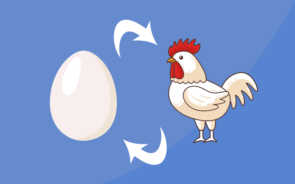 مزيد من المعلومات حول "أفضل الوسائل لحل معضلة الدجاجة والبيضة للشركات الناشئة"