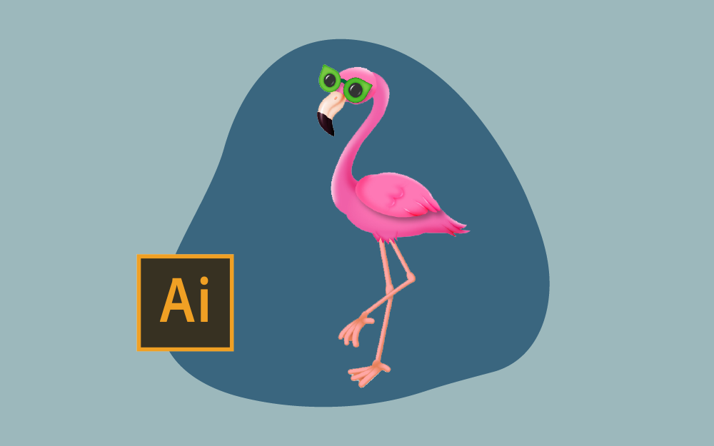 مزيد من المعلومات حول "كيفية رسم طائر النحام الوردي باستخدام برنامج أدوبي إليستريتور"