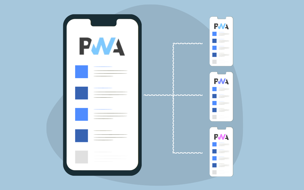 مزيد من المعلومات حول "بناء عدة تطبيقات ويب تقدمية PWA على نطاق واحد"