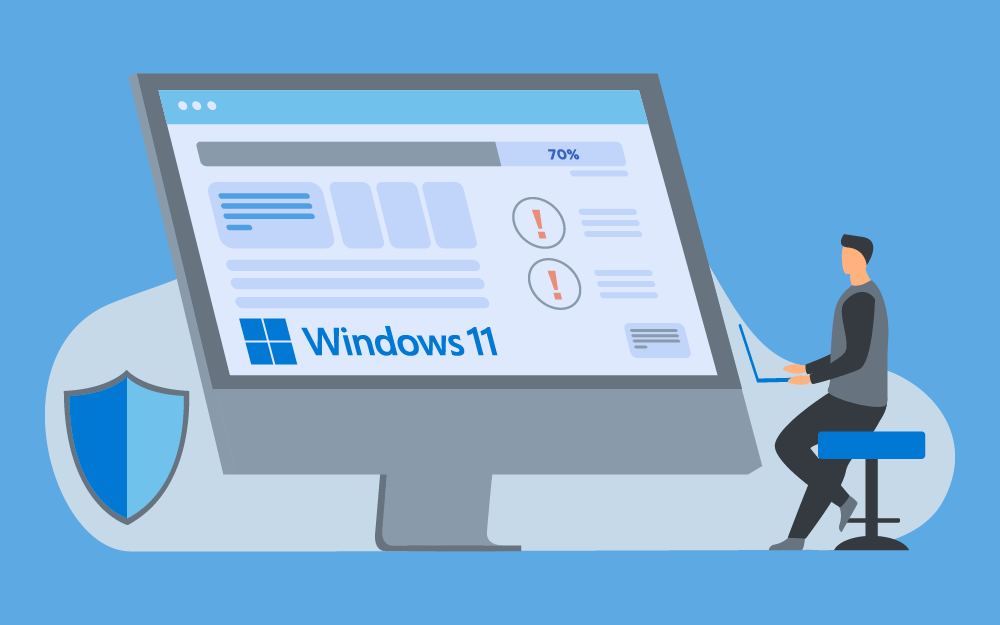 مزيد من المعلومات حول "نظرة عامة على تطبيق أمن ويندوز المضمن في نظام التشغيل 11 Windows"