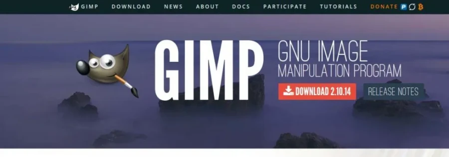 الاستفادة من البرمجيات والأدوات المجانية ومفتوحة المصدر المقدمة مثل GIMP