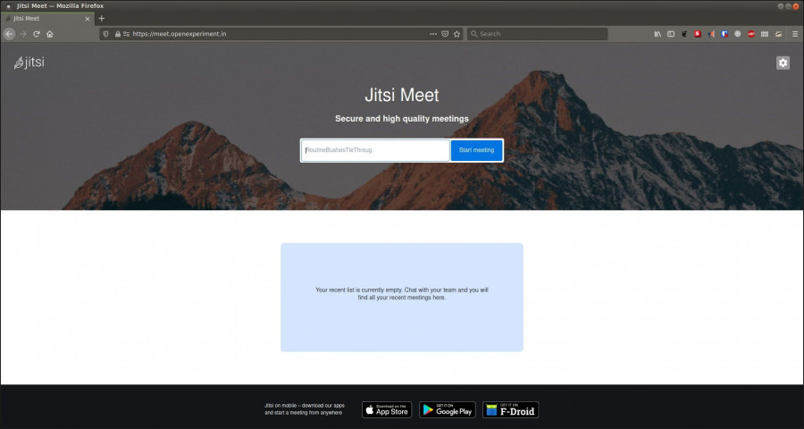 إنشاء المستخدمين في Jitsi Meet